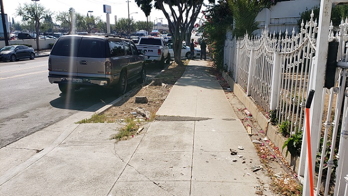 Boyle Heights Curb Ramp Approach Sidewalk Repair Concrete Contractor