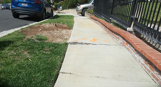 Canoga Park curb ramp apron approach sidewalk repair contractor