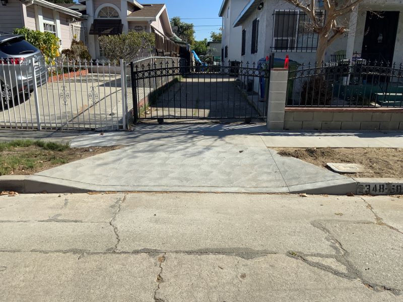 Elysian Park Sidewalk Repair Rebate Program