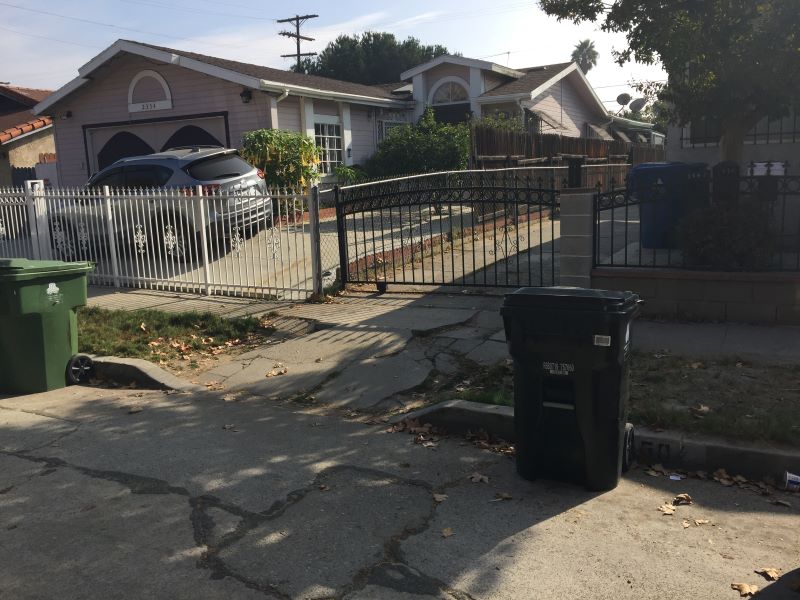 Elysian Valley curb ramp apron approach sidewalk repair contractor