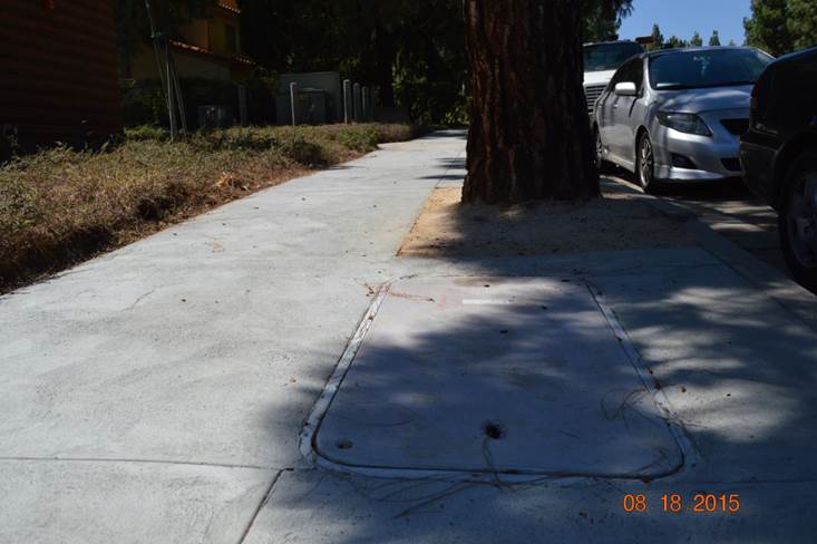Porter Ranch Sidewalk Repair Rebate Program