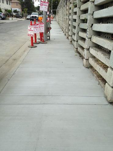 Valley Village Sidewalk Repair Rebate
