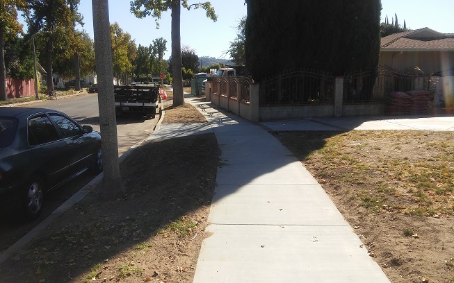 Van Nuys Sidewalk Repair Rebate Program