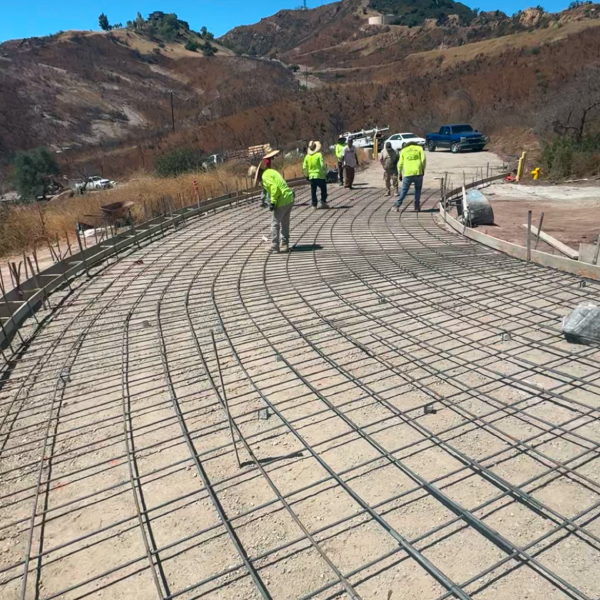 Concrete Road Construction Contractor Los Angeles